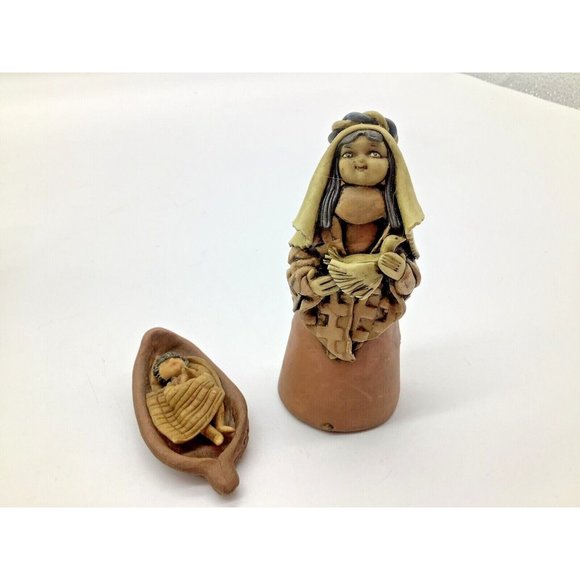 Unique Vintage Nativity,10 Pieces - Picture 8 of 12